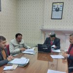 स्वास्थ्य मंत्री ने मंत्रिमंडलीय उप-समिति की बैठक की अध्यक्षता की