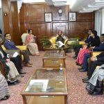 राज्यपाल ने भारतीय लेखा परीक्षा एवं लेखा सेवा के परिविक्षाधीन अधिकारियों से किया संवाद