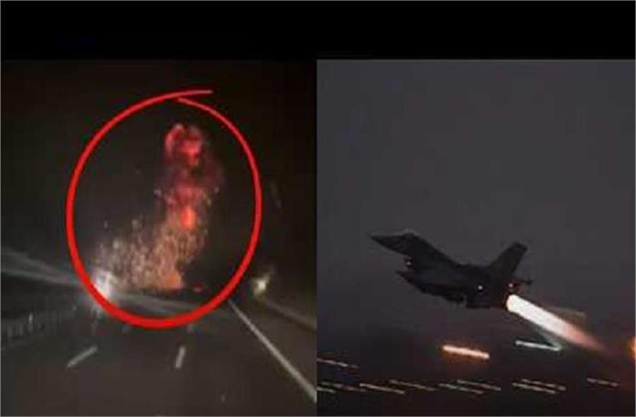 तुर्किये में सैन्य विमान F-16 उड़ान भरते ही क्रैश, पायलट की मौत (Video)