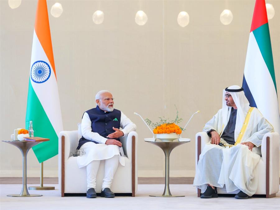 पश्चिम एशिया तनाव पर सक्रिय भारत, पीएम मोदी ने यूएई नेतृत्व से की बात