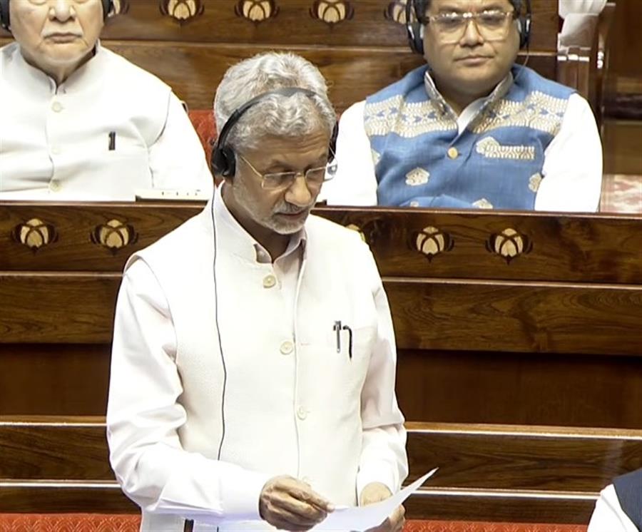 ईरानी युद्धपोत के डॉकिंग के लिए ईरान ने भारत का किया धन्यवाद : विदेश मंत्री एस जयशंकर