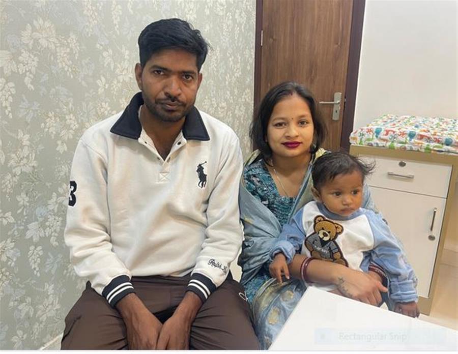 पंजाब की सबसे कम उम्र की लाभार्थी: 1 वर्षीय बच्ची को मुख्यमंत्री सेहत योजना के तहत मिला जीवनरक्षक इलाज
