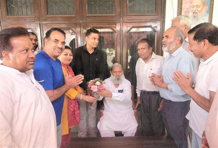 महेशनगर में बूस्टिंग स्टेशन स्थापित करने के लिए 1.54 करोड़ रुपए की प्रशासनिक स्वीकृति मिली : अनिल विज