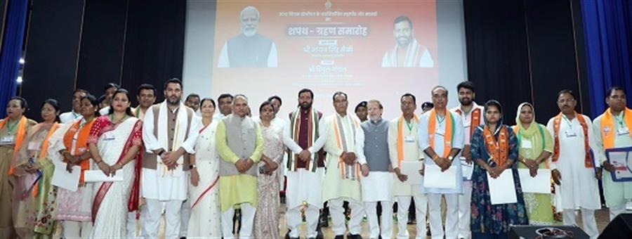 नगर निगम चुनाव में कार्यकर्ताओं की मेहनत और जनता के विश्वास से मिली जीत : नायब सिंह सैनी