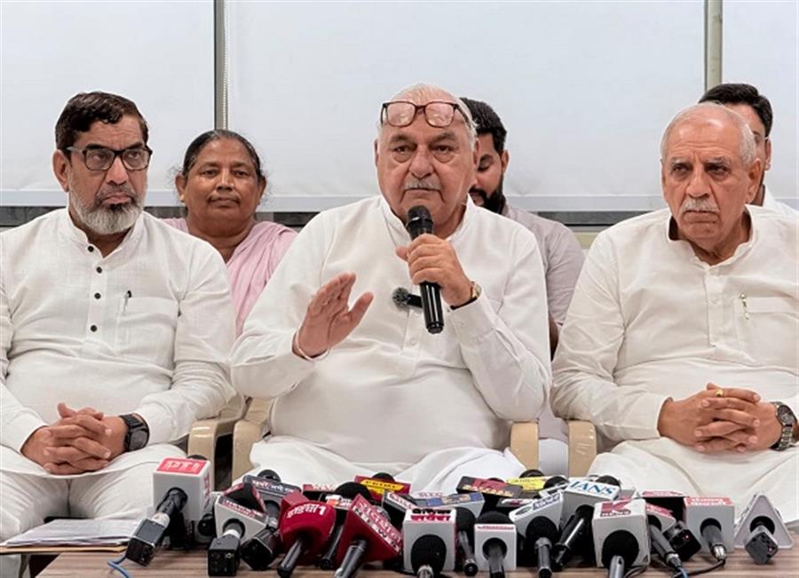 कौशल कर्मियों की मांगों के समर्थन में 19 अगस्त को पंचकूला में कांग्रेस करेगी प्रदर्शनः भूपेंद्र सिंह हुड्डा