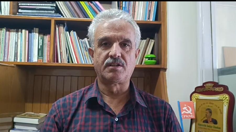 भट्टाकुफर में टनल निर्माण से भवनों में दरारें, माकपा ने निर्माण कार्य रोकने की मांग उठाई