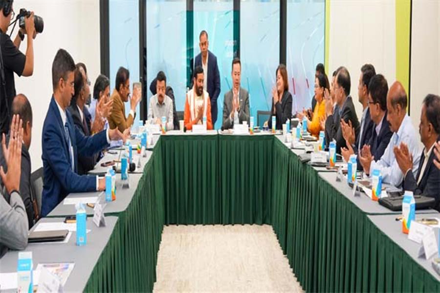 मुख्यमंत्री नायब सिंह सैनी ने सिंगापुर कंपनियों के साथ राउंड टेबल कॉन्फ्रेंस, सेमीकंडक्टर से ग्रीन एनर्जी तक निवेश पर विस्तृत चर्चा