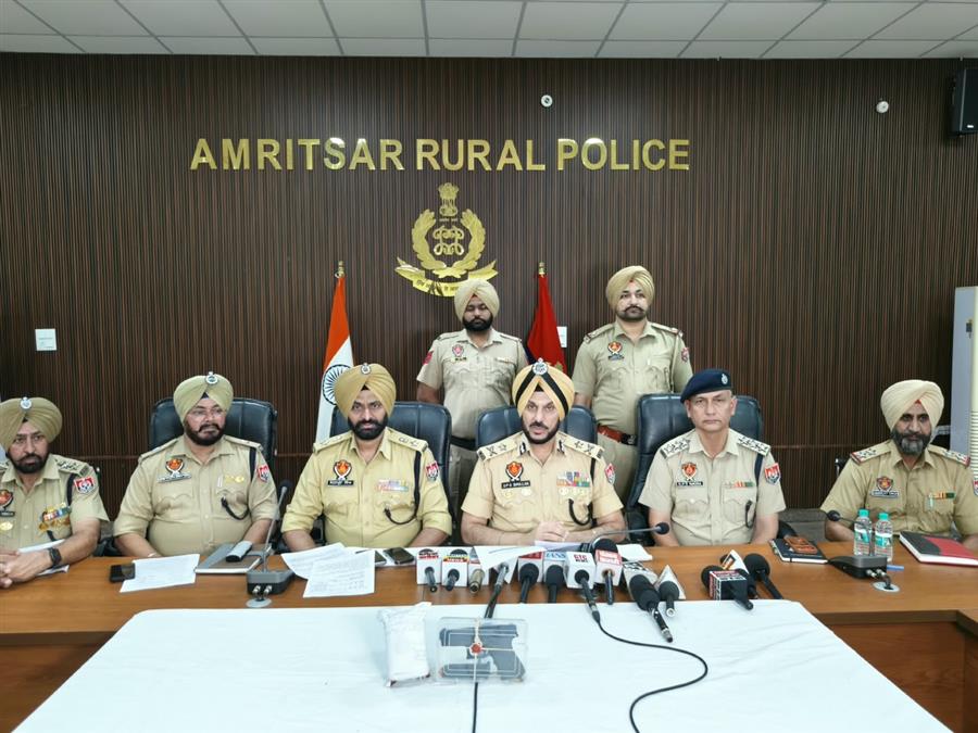 पंजाब पुलिस द्वारा पाकिस्तानी आईएसआई समर्थित मॉड्यूल का पर्दाफाश; पुलिस संस्थानों को निशाना बनाने की साजिश की नाकाम और खासा कैंट आईईडी धमाके संबंधी मामले को सुलझाया