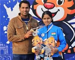 रेवाड़ी की चहक ने एशियन शूटिंग चैंपियनशिप में जीता रजत पदक, बढ़ाया हरियाणा का मान