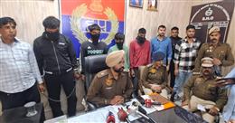 सिटी मॉल व निजी अस्पताल में फायरिंग करने मामले में हरियाणवी सिंगर व लेखक हर्ष बुबका सहित 4 और बदमाशों को किया गिरफ्तार
