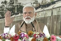 कांग्रेस ने एक वैश्विक आयोजन को अपनी गंदी और नंगी राजनीति का अखाड़ा बनाया : पीएम मोदी