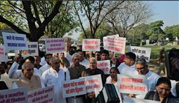 भूपेंद्र सिंह हुड्डा के नेतृत्व में कांग्रेस का विधानसभा घेराव, सरकार पर लगाए गंभीर आरोप