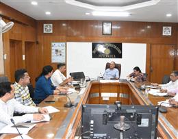 उपायुक्त की अध्यक्षता में नगर निगम आम चुनाव-2026 को लेकर राजनैतिक दलों के प्रतिनिधियों के साथ बैठक आयोजित