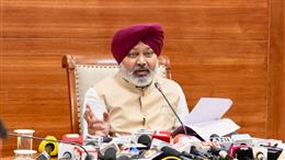 ‘आप’ सरकार के अधीन पंजाब राजस्व विकास में शीर्ष 3 राज्यों में शामिल, अपना कर राजस्व बढ़कर 57,919 करोड़ रुपये हुआ: हरपाल सिंह चीमा
