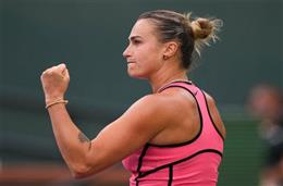 Indian Wells Open : सबालेंका ने नोस्कोवा को हराया, तीसरी बार फाइनल में बनाई जगह