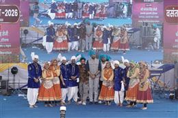 पीएमडीए द्वारा पहली बार अंतर्राष्ट्रीय सूरजकुंड मेले की तर्ज पर किया गया वसंत उत्सव-2026 का भव्य आयोजन