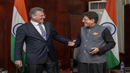 भारत-यूरोपीय संघ द्विपक्षीय आर्थिक व व्यापारिक साझेदारी को और गहरा करेंगे : पीयूष गोयल