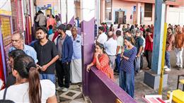 विधानसभा चुनाव 2026: सुबह 11 बजे तक असम में 38.92 प्रतिशत, केरल में 33.28 प्रतिशत और पुडुचेरी में 37.06 प्रतिशत मतदान