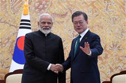 पीएम मोदी के निमंत्रण पर दक्षिण कोरिया के राष्ट्रपति ली तीन दिवसीय दौरे पर आएंगे भारत