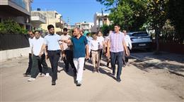 पंचकूला नगर निगम का प्रातःकालीन निरीक्षण अभियान लगातार जारी, स्वच्छता और नागरिक सेवाओं पर फोकस