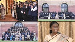 अच्छी सड़कें और बेहतर रेलवे बनेंगी विकसित भारत का मजबूत आधार: राष्ट्रपति द्रौपदी मुर्मु