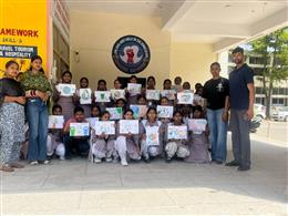 राजकीय कन्या वरिष्ठ माध्यमिक विद्यालय, सेक्टर-15 में स्वच्छता जागरूकता एवं पेंटिंग प्रतियोगिता का सफल आयोजन