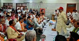 जनता ने कांग्रेस को नकार दिया है, इसलिए चुनाव में कहीं नहीं दिख रही : डा. सतीश पूनिया
