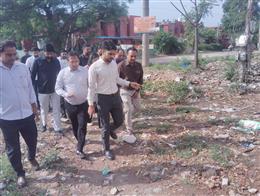पंचकूला नगर निगम आयुक्त विनय कुमार का निरीक्षण अभियान 32वें दिन में, साफ-सफाई और इंफ्रास्ट्रक्चर पर विशेष जोर