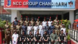 चंडीगढ़ ग्रुप के NCC कैडेट्स के लिए स्कूबा डाइविंग कैंप