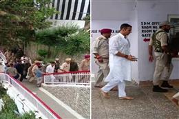 अक्षय कुमार ने श्री माता वैष्णो देवी मंदिर में किए दर्शन, कड़ी सुरक्षा के बीच की पूजा पाठ