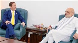 अमेरिकी राजदूत गोर की केंद्रीय गृहमंत्री अमित शाह से मुलाकात, आतंकवाद और नशीले पदार्थों समेत कई मुद्दों पर हुई चर्चा