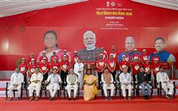 राष्ट्रपति द्रौपदी मुर्मु ने अंतरराष्ट्रीय सिकल सेल दिवस कार्यक्रम में लिया हिस्सा, मिशन की उपलब्धियों की सराहना