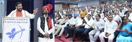 भाजपा सरकार बनेगी उसी दिन नशा बेचने वाले पंजाब छोड़कर चले जाएगें : नायब सिंह सैनी