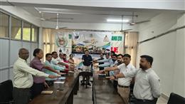 सहकारिता सप्ताह के अवसर पर पंचकूला केन्द्रीय सहकारी बैंक में कर्मचारियों ने ली 'सहकार से समृद्धि' की शपथ