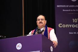 स्वस्थ भारत के माध्यम से ही विकसित भारत का सपना साकार हो सकता है: जेपी नड्डा