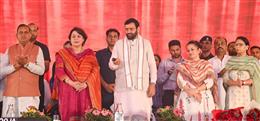 मुख्यमंत्री नायब सिंह सैनी ने खोला विकास का पिटारा, 337 करोड़ रुपये से अधिक की विकास परियोजनाओं का किया लोकार्पण एवं शुभारंभ