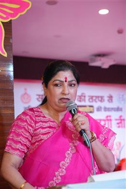हरियाणा महिला आयोग की चेयरपर्सन श्रीमती उषा प्रियदर्शी का गुरुग्राम में भव्य स्वागत एवं अभिनंदन