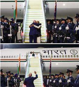 न्यूजीलैंड का सफल दौरा संपन्न करने के बाद प्रधानमंत्री मोदी स्वदेश रवाना