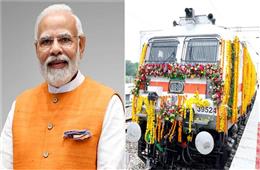 PM मोदी ने किया दौलतपुर चौक-करटोली रेलखंड का उद्घाटन, करटोली-अंबाला एक्सप्रेस को दिखाई हरी झंडी