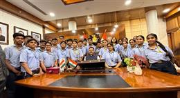 मॉडर्न पब्लिक स्कूल दिल्ली के विद्यार्थियों ने किया हरियाणा विधानसभा का भ्रमण