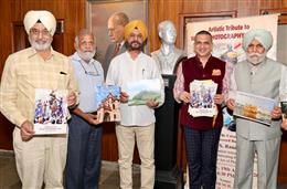 विश्व फोटोग्राफी दिवस के अवसर पर डॉ. महिंदर सिंह रंधावा को कलात्मक श्रद्धांजलि