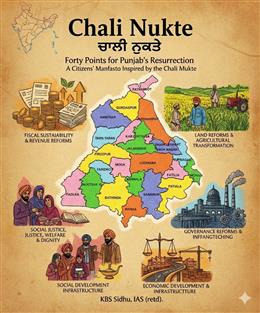 पंजाब के लिए चालीस सूत्रीय शासन कार्यक्रम सार्वजनिक क्षेत्र में