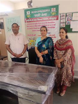 *हरियाणा उद्योग व्यापारी संघ के चेयरमैन ने वन स्टॉप सेंटर, सेक्टर-16, पंचकूला का किया निरीक्षण*