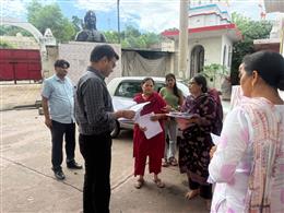 विशेष गहन पुनरीक्षण अभियान के तहत ड्राफ्ट मतदाता सूची पर दावे-आपत्तियां 30 सितंबर तक- एसडीएम श्री संयम गर्ग 