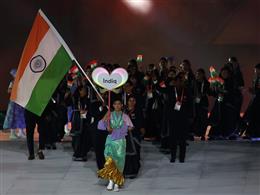 भव्य ओपनिंग सेरेमनी के साथ हुई 'एशियन गेम्स 2026' की शुरुआत, मनु-पवन ने शान से लहराया 'तिरंगा'