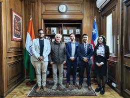 दूत भारत-चिली व्यापार और निवेश संबंधों को गहरा करने की तैयारी, CEPA पर आगे
