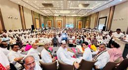 सोनीपत में कांग्रेस का ब्लॉक कार्यकर्ता सम्मेलन,संजय दत्त, राव नरेंद्र सिंह और दीपेंद्र हुड्डा ने किसानों, युवाओं और आम जनता के मुद्दों पर सरकार को घेरा