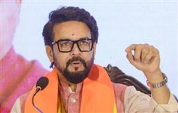 अनुराग ठाकुर बोले-'कानून से ऊपर कोई नहीं, चुनाव हारने पर संवैधानिक संस्थाओं को दोषी ठहराता है विपक्ष'