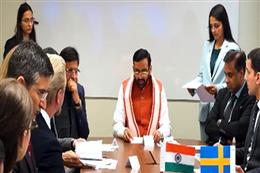 हरियाणा ने स्वीडिश कंपनियों के साथ 4,000 करोड़ रुपए के आशय पत्रों पर हस्ताक्षर किए