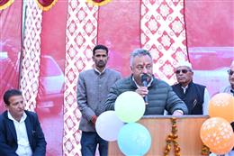 शिक्षा मंत्री रोहित ठाकुर ने गेओटा संपर्क सड़क का किया लोकार्पण, 90 लाख रुपये से हुआ निर्माण